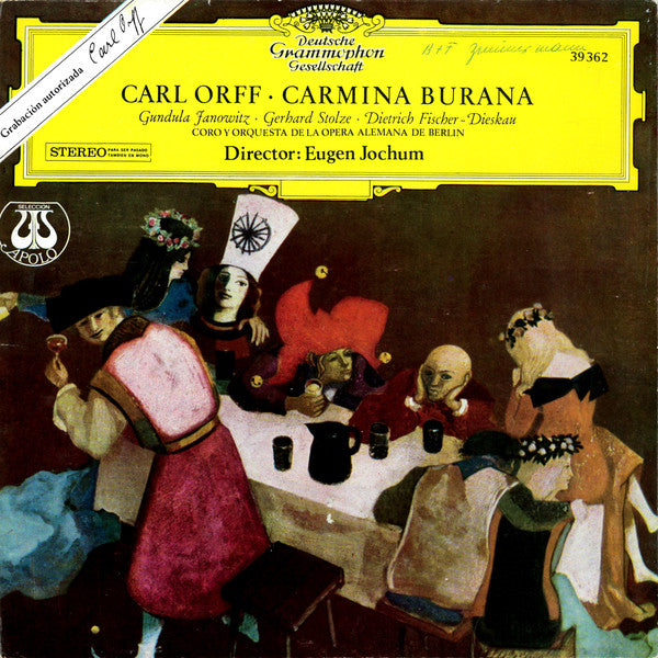 Carl Orff- Carmina Burana (Eugene Jochum, Conductor) - DarksideRecords