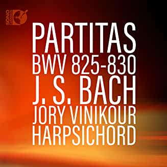 Bach- Partitas BWV 825-830 (Jory Vinkour, Harpischord) - Darkside Records