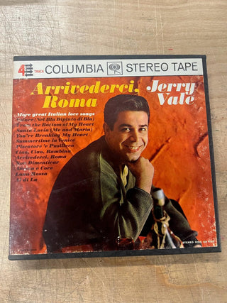 Jerry Vale- Arriverderci Roma (7 ½ IPS) - Darkside Records