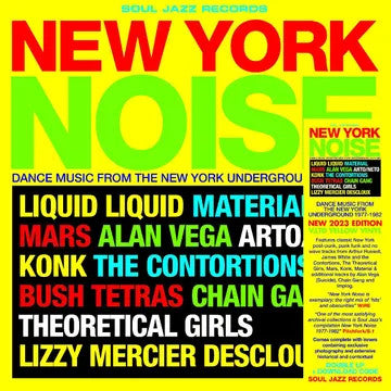 Various- Soul Jazz Records Presents: New York Noise: Dance Music From The New York Underground '78-'82 -RSD23 - Darkside Records