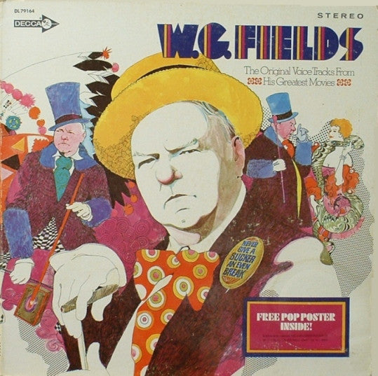 WC Fields- Original Voice Tracks From His Greatest - Darkside Records