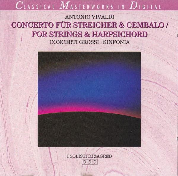 Vivaldi- Concerto Fur Streicher & Cembalo (I Solesti De Zegreb Recording) - Darkside Records