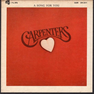 The Carpenters- A Song For You (7 ½ IPS) - Darkside Records