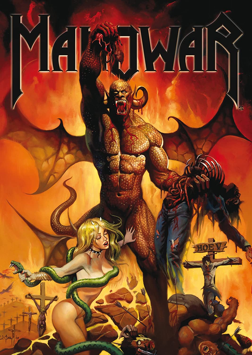 Manowar- Hell On Earth V - Darkside Records