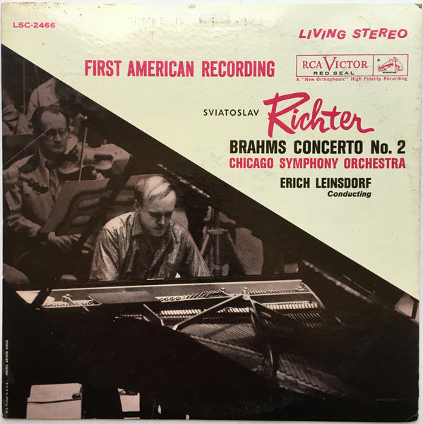 Brahms- Concerto No. 2 (Erich Leinsdorf, Conductor) - Darkside Records