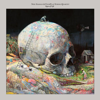 Neil Gaiman & Fourplay String Quartet- Signs Of Life (Silver Fox Vinyl) - Darkside Records
