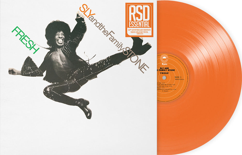 Sly & The Family Stone- Fresh (RSD Essential Neon Orange Vinyl) (PREORDER) - Darkside Records
