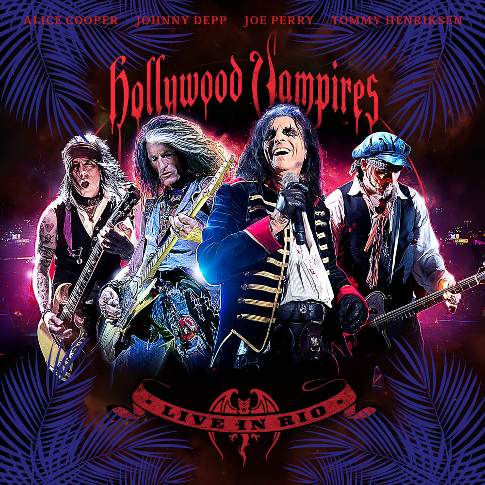 Hollywood Vampires- Live in Rio (CD+Blu-ray) (PREORDER) - Darkside Records