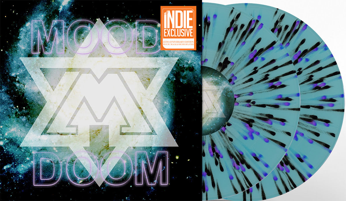 MOOD- DOOM (RSD Essentials Light Blue w/ Black & Orchid Splatter Vinyl - Darkside Records