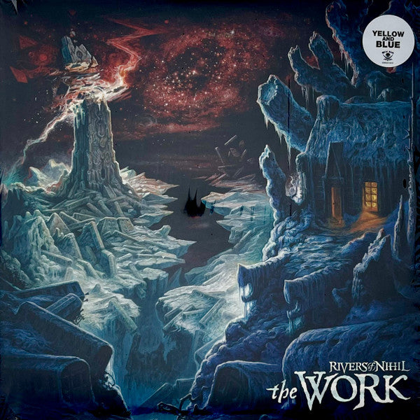 Rivers Of Nihil- The Work (Yellow And Blue) - Darkside Records