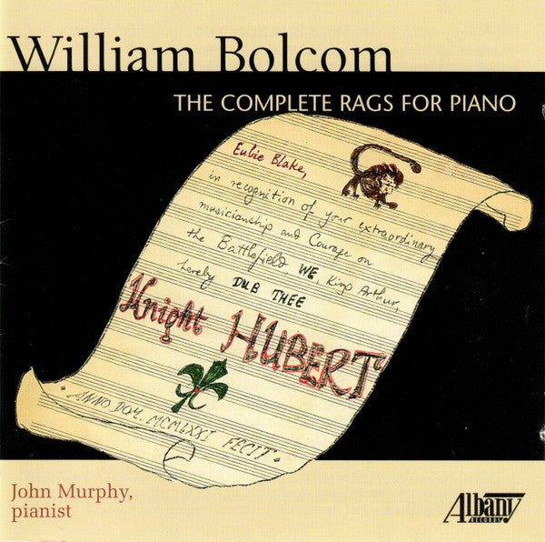 William Bolcom- Complete Rags (Knight Hubert, Piano) - Darkside Records