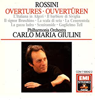 Gioachino Rossini- Overtures (Carlo Maria Guilini, Conductor) - Darkside Records