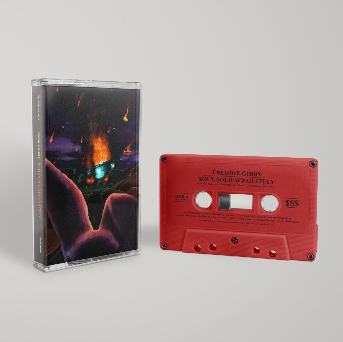 Freddie Gibbs- $oul $old $eparately (Red Cassette) (PREORDER) - Darkside Records