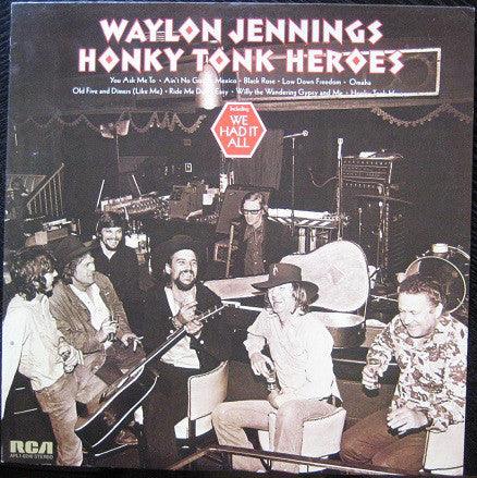 Waylon Jennings- Honkey Tonk Heroes - DarksideRecords