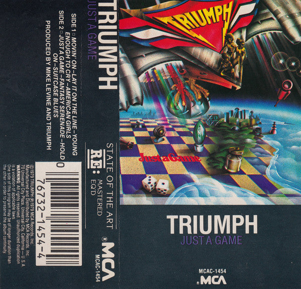 Triumph- Just A Game - Darkside Records