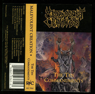 Malevolent Creation- The Ten Commandments - Darkside Records