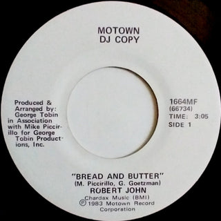 Robert John- Bread And Butter (Promo) - Darkside Records