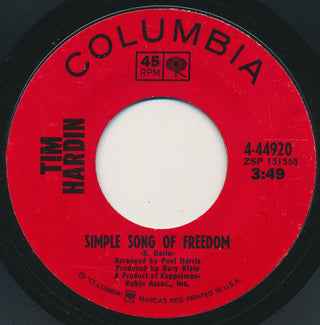 Tim Hardin- Simple Songs Of Freedom/Question Of Birth