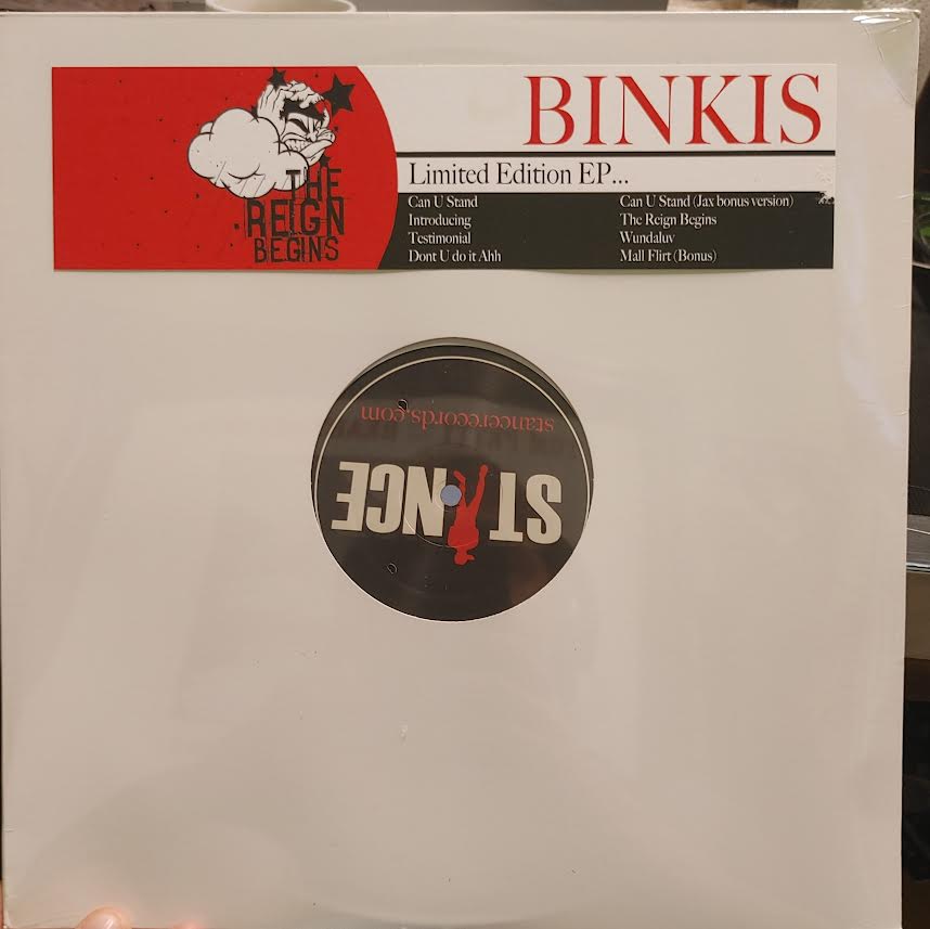 Binkis- The Reign Begins EP (Sealed) - Darkside Records