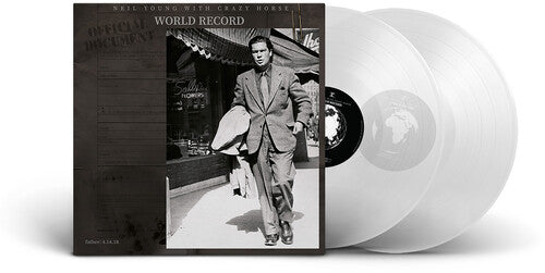 Neil Young & Crazy Horse- World Record (Clear Vinyl, Indie Exclusive) - Darkside Records