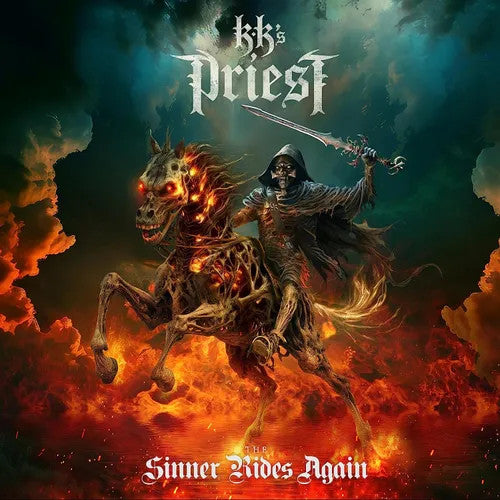 KK's Priest- The Sinner Rides Again (Indie Exclusive Clear Vinyl)