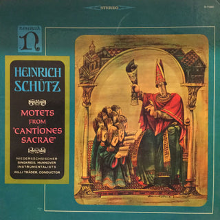 Heinrich Schutz- Motets from Cantiones Sacrae (Willi Trader, Conductor) - Darkside Records