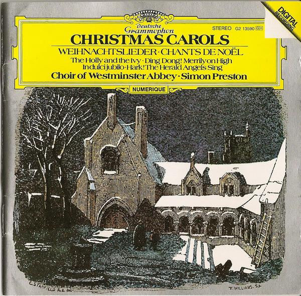 Choir Of Westminster Abbey, Simon Preston- Christmas Carols - Darkside Records