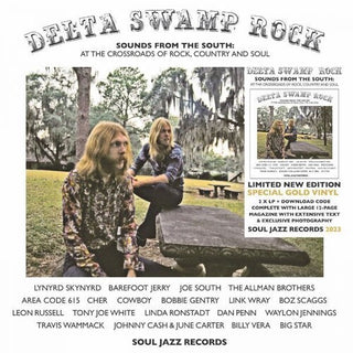 Various- Soul Jazz Records Presents: Delta Swamp Rock - Sounds From The South: At The Crossroads Of Rock Country And Soul