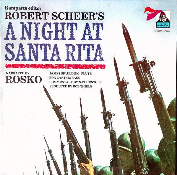 Rosko, Ron Carter, James Spaulding- Robert Scheer's A Night At Santa Rita - Darkside Records