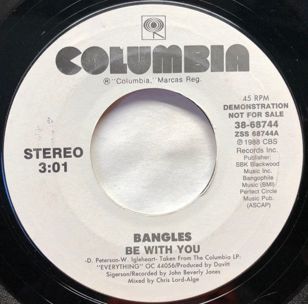 Bangles- Be With You