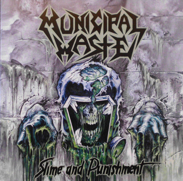 Municipal Waste- Slime And Punishment (Bottle Green) - Darkside Records