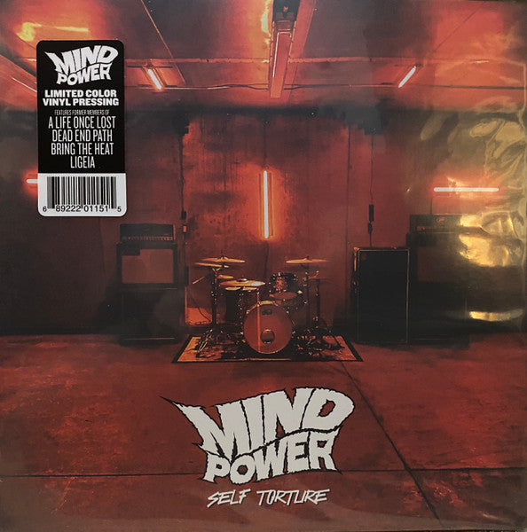 Mind Power- Self Torture (Translucent Red/ Black Splatter) - Darkside Records
