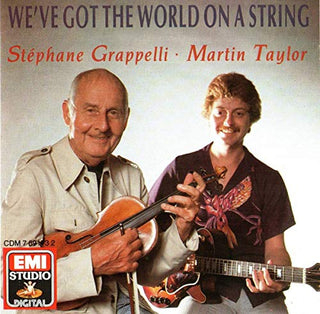 Stephane Grapelli, Martin Taylor- We've Got The World On A String - Darkside Records