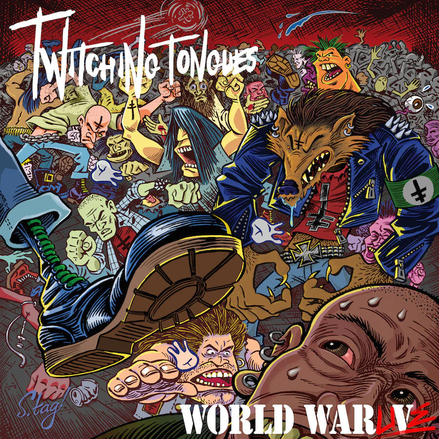 Twitching Tongues- World War Live - Darkside Records