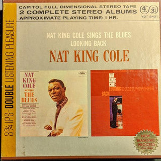 Nat King Cole- Nat King Cole Sings The Blues/Looking Back (3 ¾ IPS) - Darkside Records