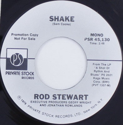 Rod Stewart- Shake (Mono / Stereo) - Darkside Records
