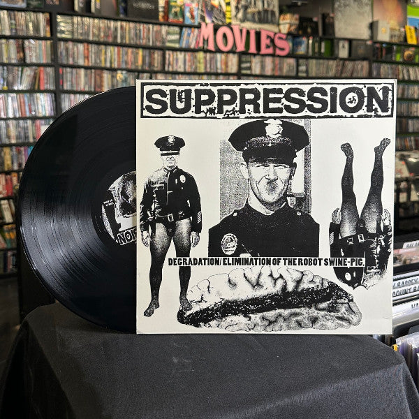 Suppression/ Cripple Bastards- Degradation/ Elimination Of The Robot Side-Pig/ More Frustrations - Darkside Records