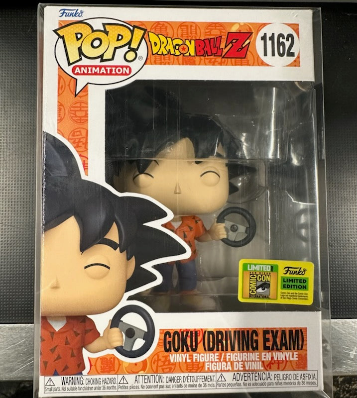 Funko POP Dragonball Z Driving Exam Goku (2022 SDCC Exc.)