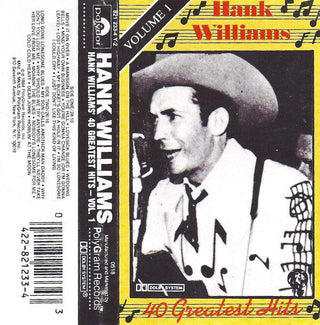 Hank Williams- Hank Williams 40 Greatest Hits - Darkside Records