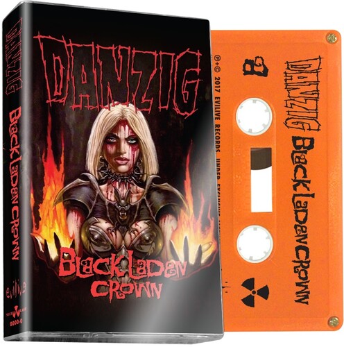 Danzig- Black Laden Crown (Colored Cassette, Orange) - Darkside Records