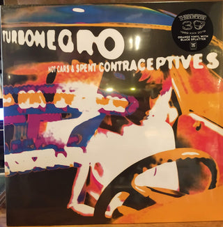 Turbnonegro- Hot Cars & Spent Contraceptives (Orange w/ Black Splatter) - Darkside Records