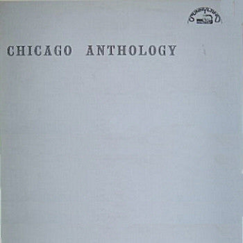 Various- Chicago Anthology (1971 UK Pressing, Blues Comp) - Darkside Records