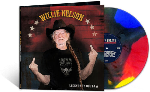 Willie Nelson- Legendary Outlaw (Multi-Color Vinyl) - Darkside Records