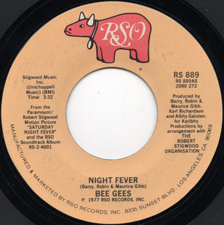 Bee Gees- Night Fever/Down The Road - DarksideRecords