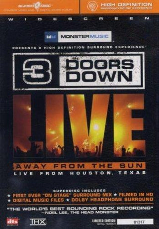 3 Doors Down- Away From The Sun: Live From Houston, Texas - Darkside Records