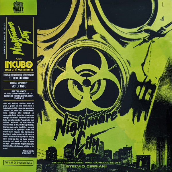 Nightmare City Soundtrack (Contamination/Neon Green) - DarksideRecords
