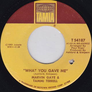 Marvin Gaye & Tammi Terrell- What You Gave Me - Darkside Records
