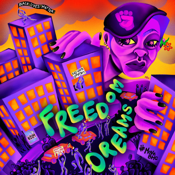 Move- Freedom Dreams (Green/Orange Color In Color) - Darkside Records