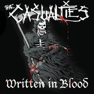 The Casualties- Written In Blood (White Vinyl) - Darkside Records