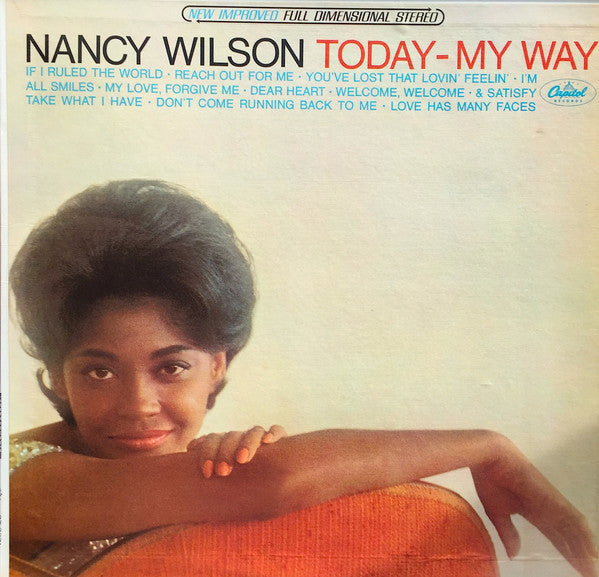 Nancy Wilson- Today- My Way - Darkside Records